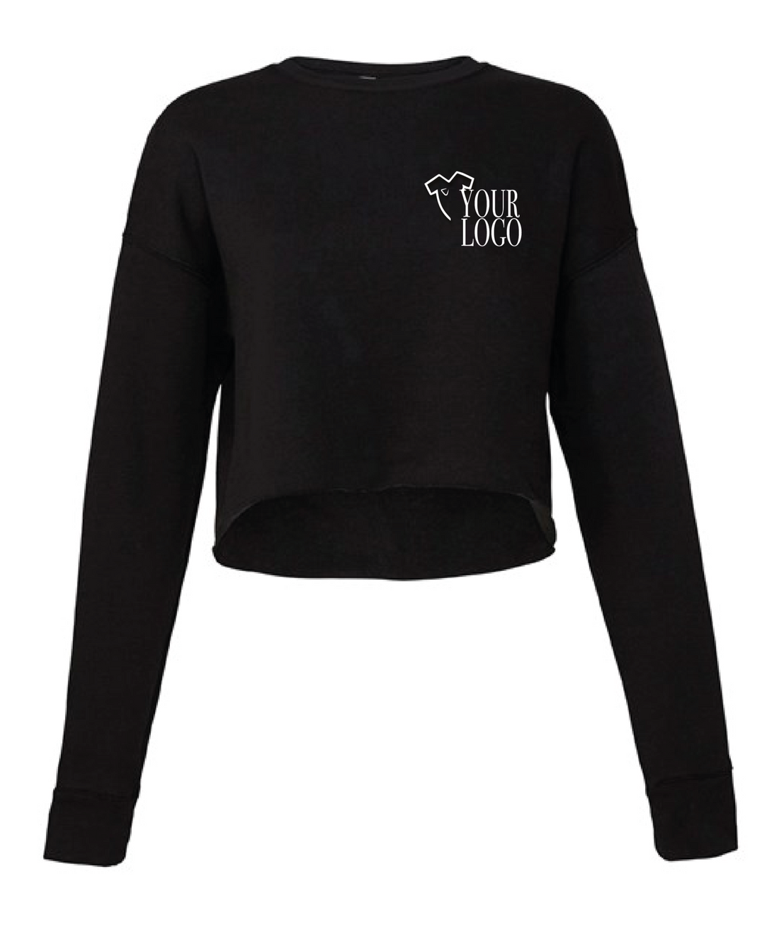 Bella & Canvas cropped sweatshirt