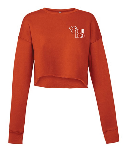 Bella &amp; Canvas cropped sweatshirt