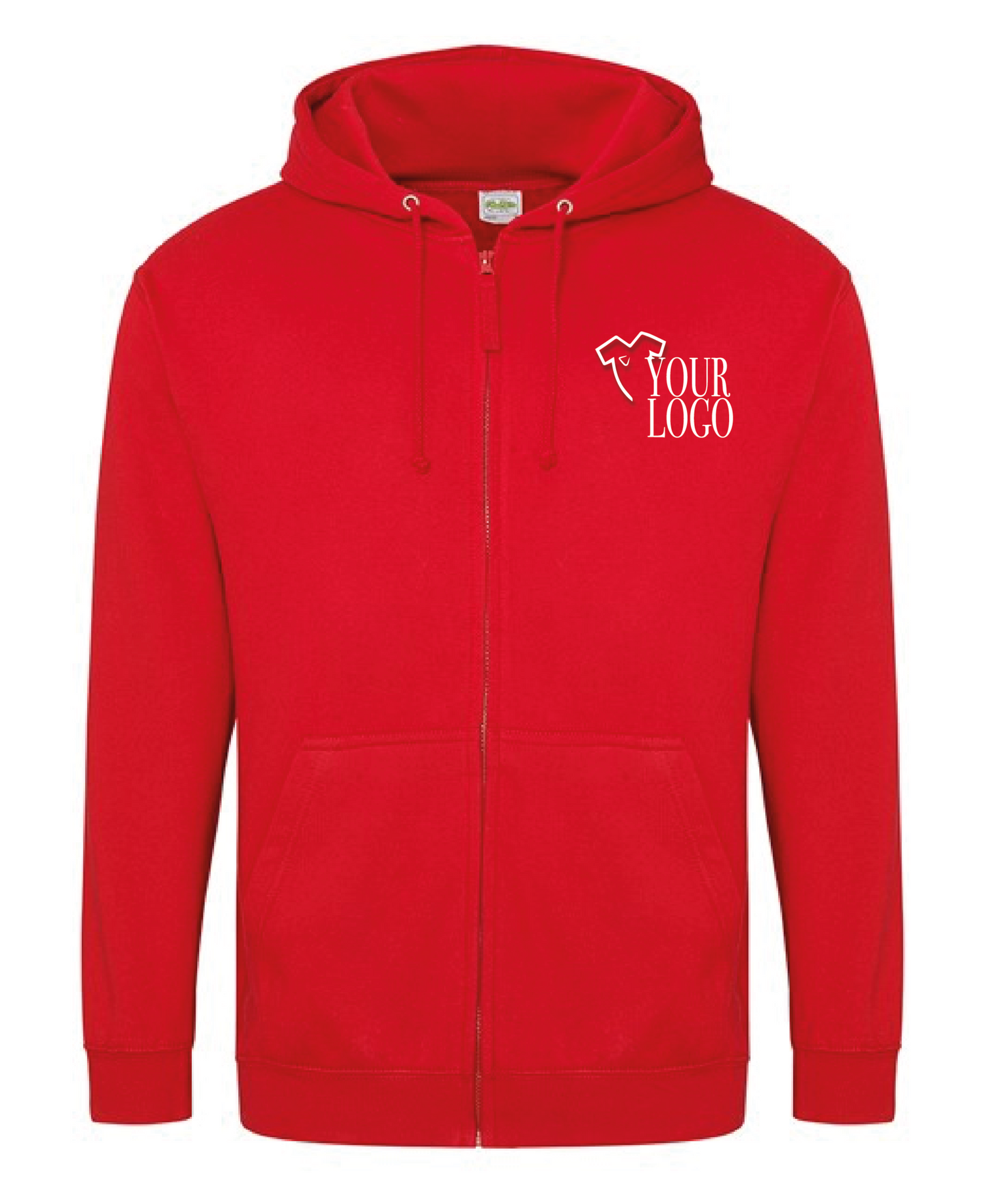 AWDis Unisex Full Zip Hoodie