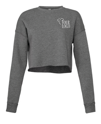 Bella &amp; Canvas cropped sweatshirt