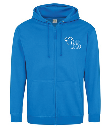 AWDis Unisex Full Zip Hoodie