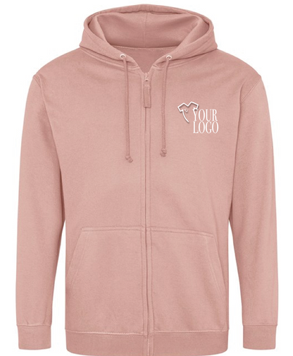 AWDis Unisex Full Zip Hoodie