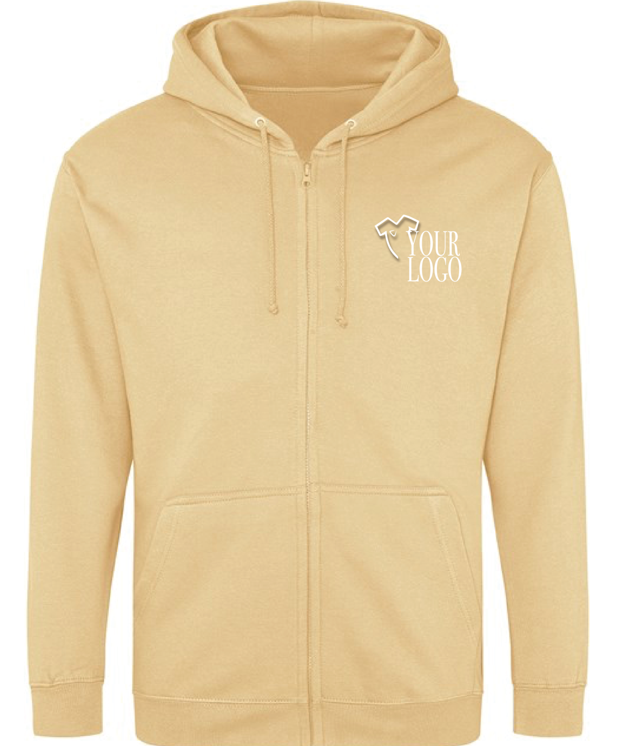 AWDis Unisex Full Zip Hoodie