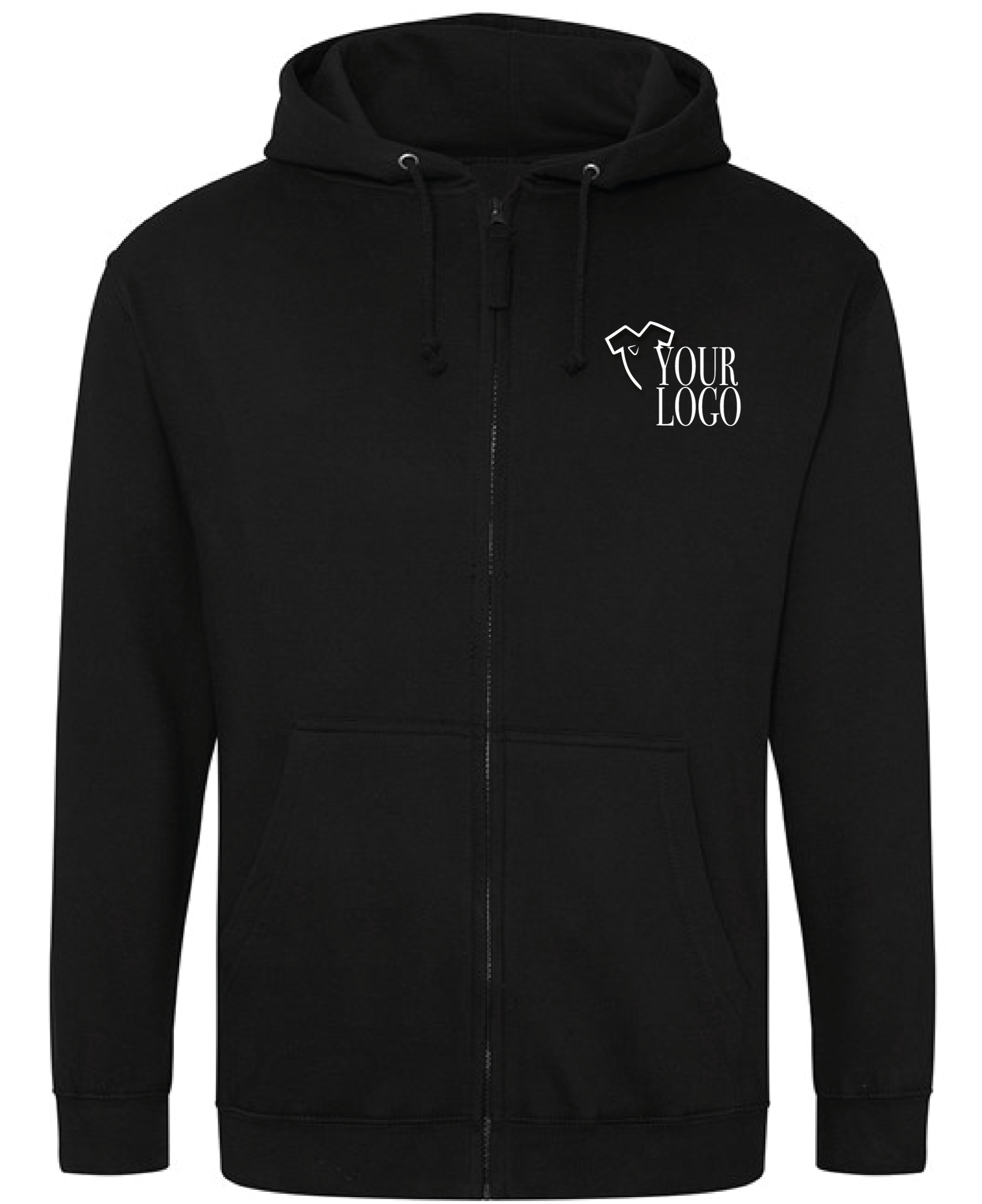 AWDis Unisex Full Zip Hoodie