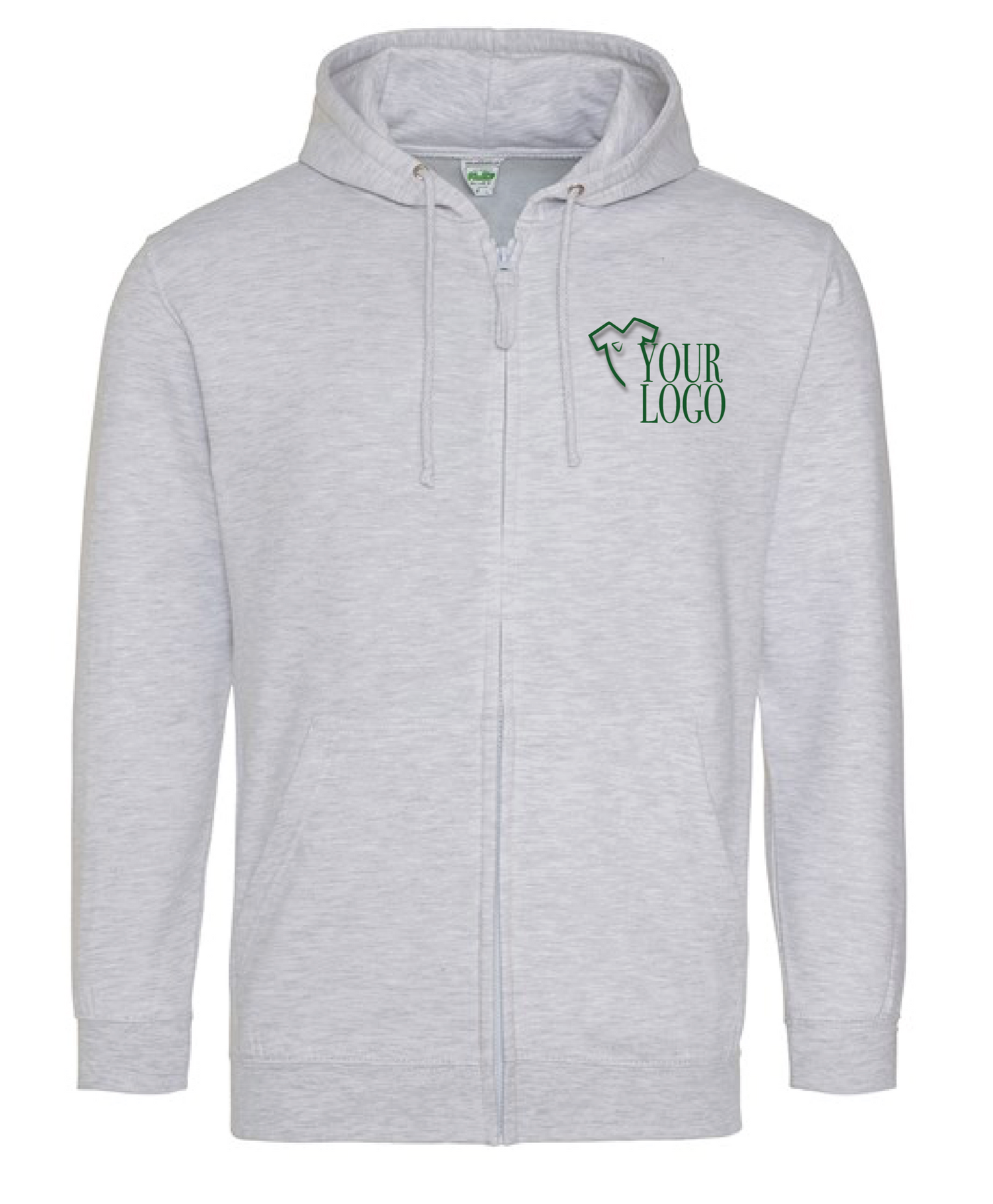 AWDis Unisex Full Zip Hoodie