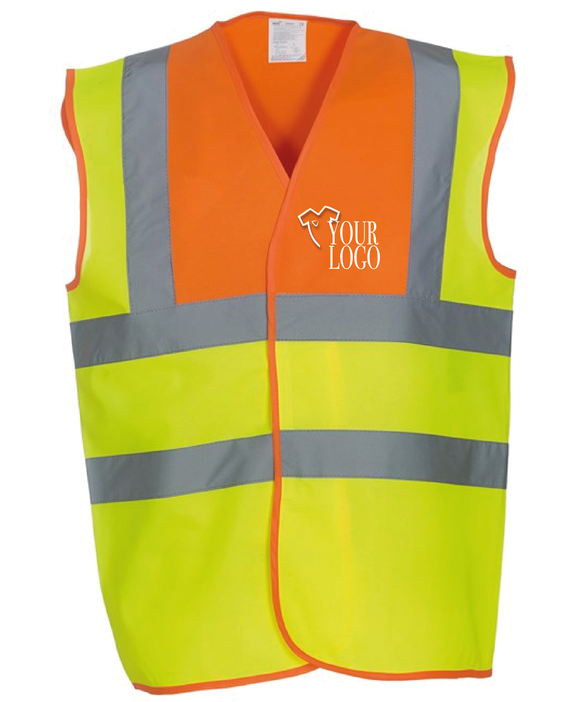 Yoko Hi-Vis 2 Band and Brace Waistcoat