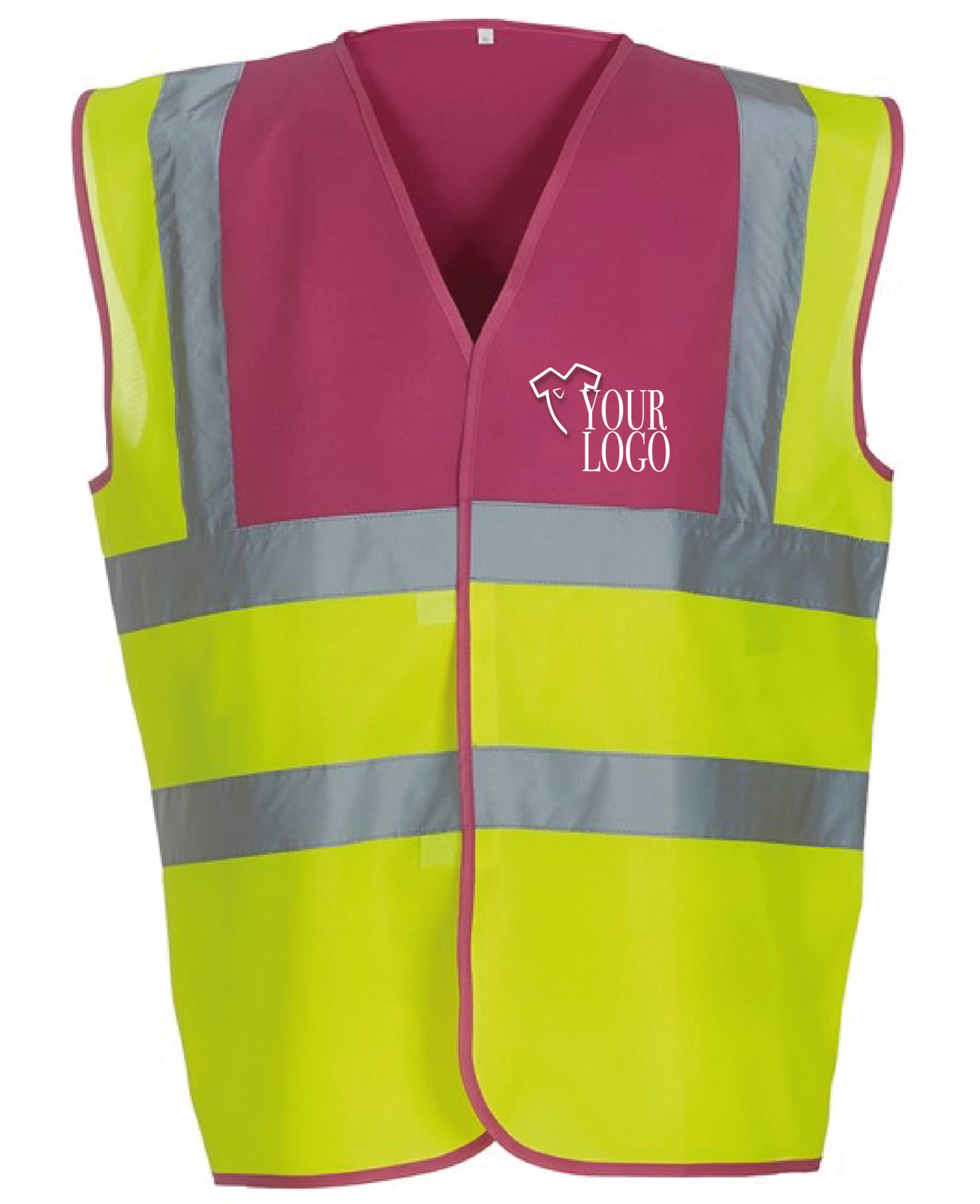 Yoko Hi-Vis 2 Band and Brace Waistcoat