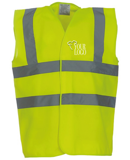 Yoko Hi-Vis 2 Band and Brace Waistcoat