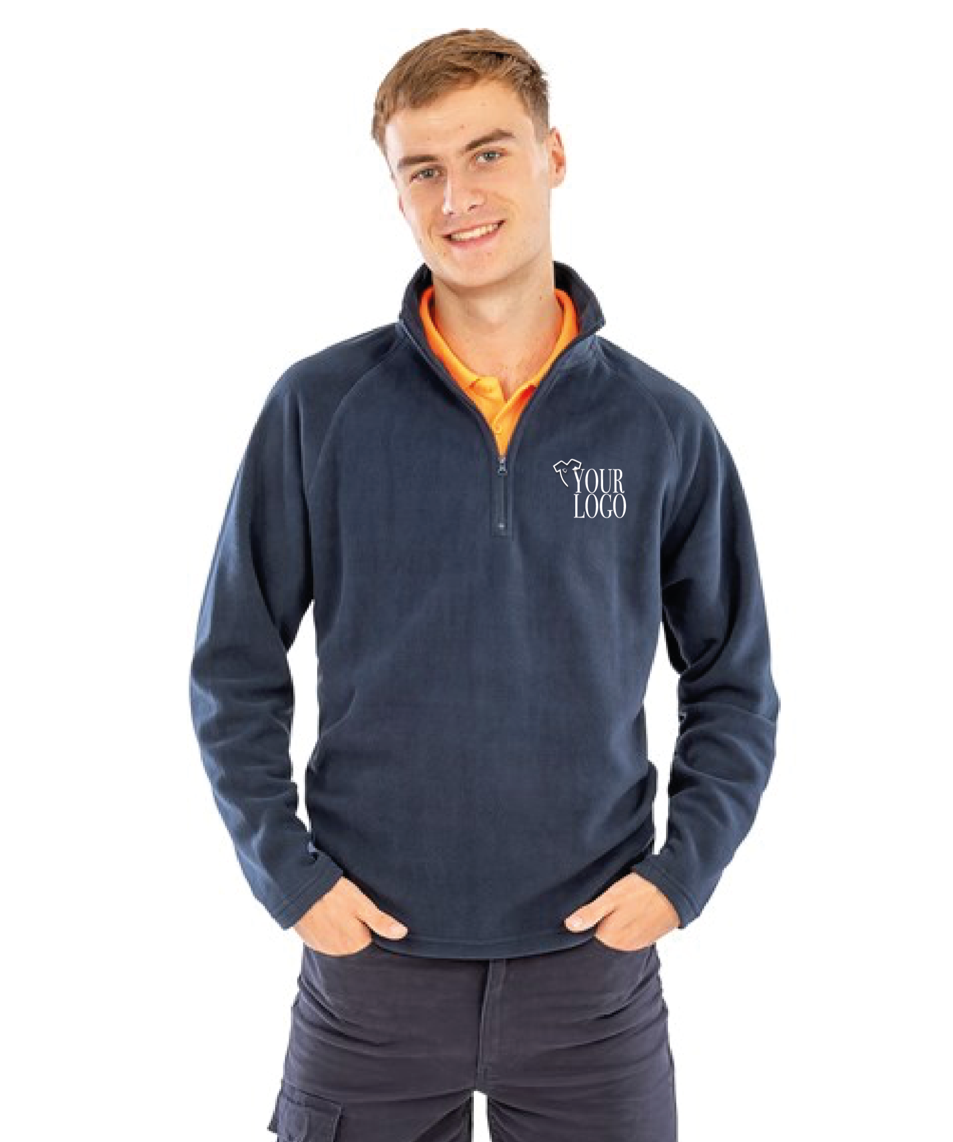 Result Unisex 1/2 zip Fleece