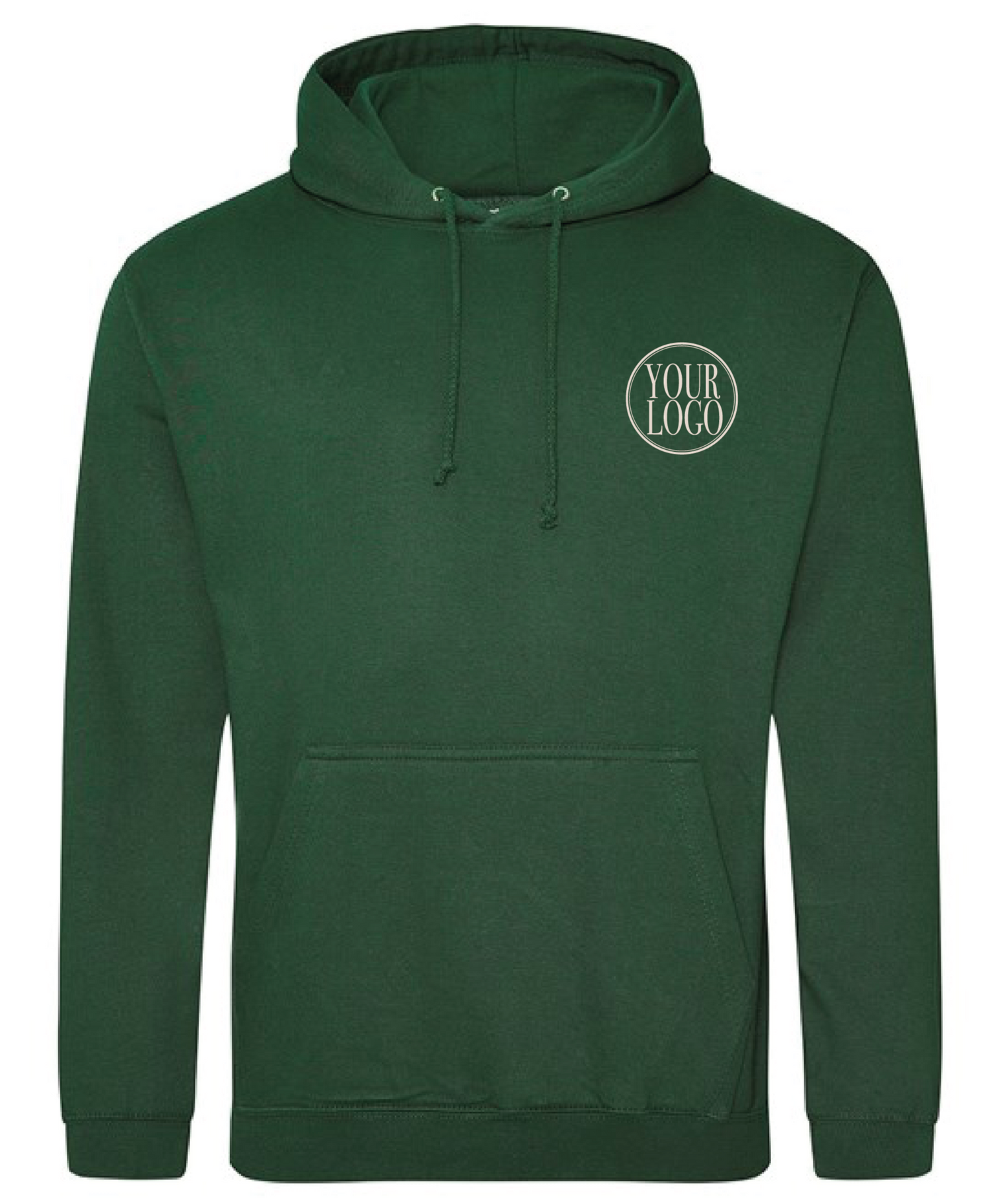 BOTTLE GREEN HOODIE