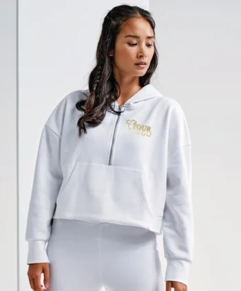 TridDri Women's 1/2 Zip Hoodie