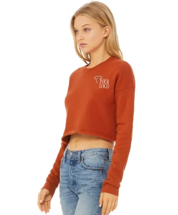 Bella & Canvas Cropped Sweatshirt